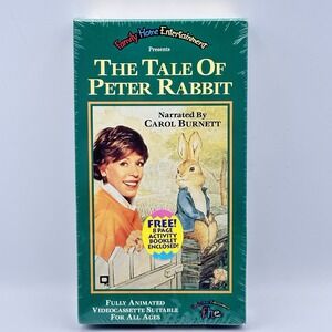 The Tale of Peter Rabbit (VHS, 1998) Narrated‎ by Carol Burnett